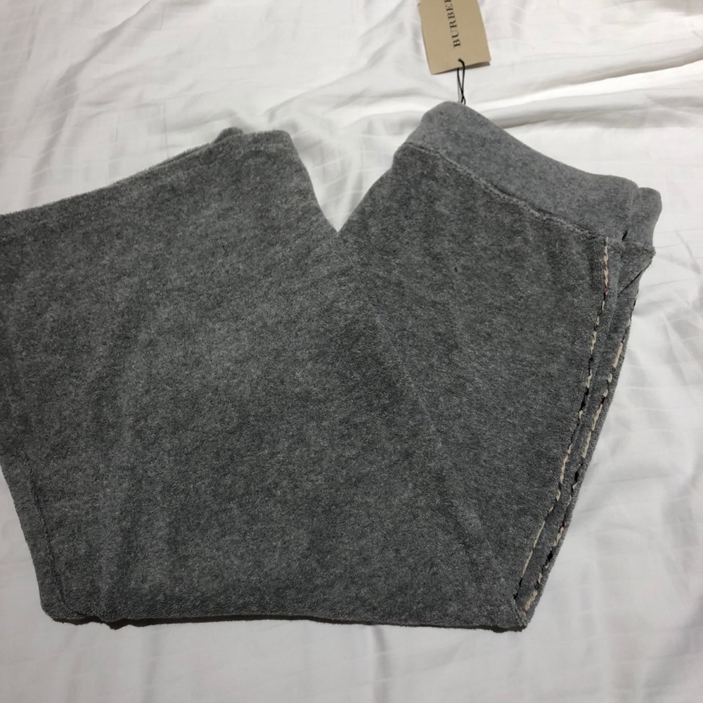 AUTHENTIC BURBERRY terry cloth capris